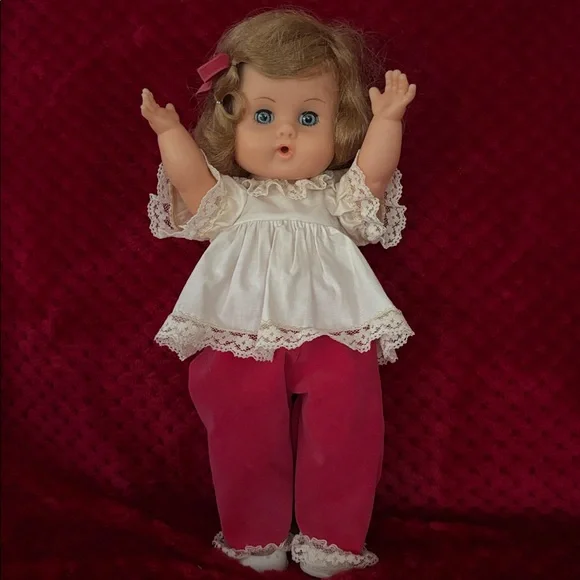 Vogue Ginny baby doll vintage retro 50s 60s rare VTG blue eyes 12" - Picture 2 of 15